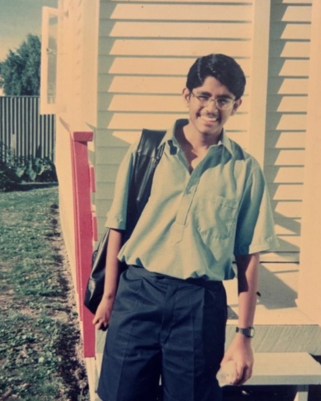A new chapter: First day at high school in NZ. (Supplied photo)