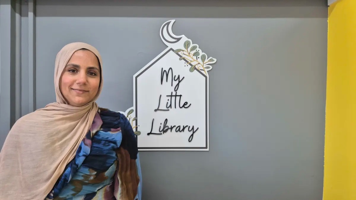 My Little Library book store has opened doors to friendships and connection in the community, Saadiyah Musa says. (RNZ/Isra'a Emhail)