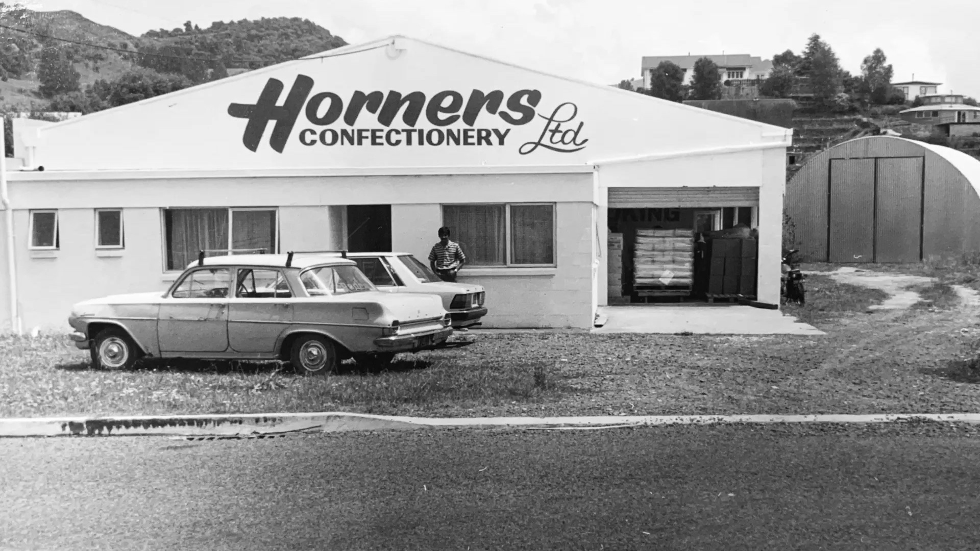 The original Horners Confectionary factory in Te Kuiti. (Supplied photo)