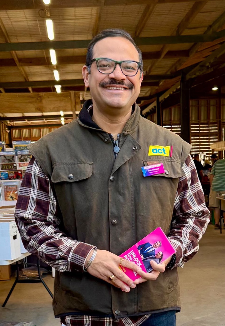 Himanshu Parmar is a businessman based out of Hamilton and ACT's candidate from Waikato. (Supplied photo)