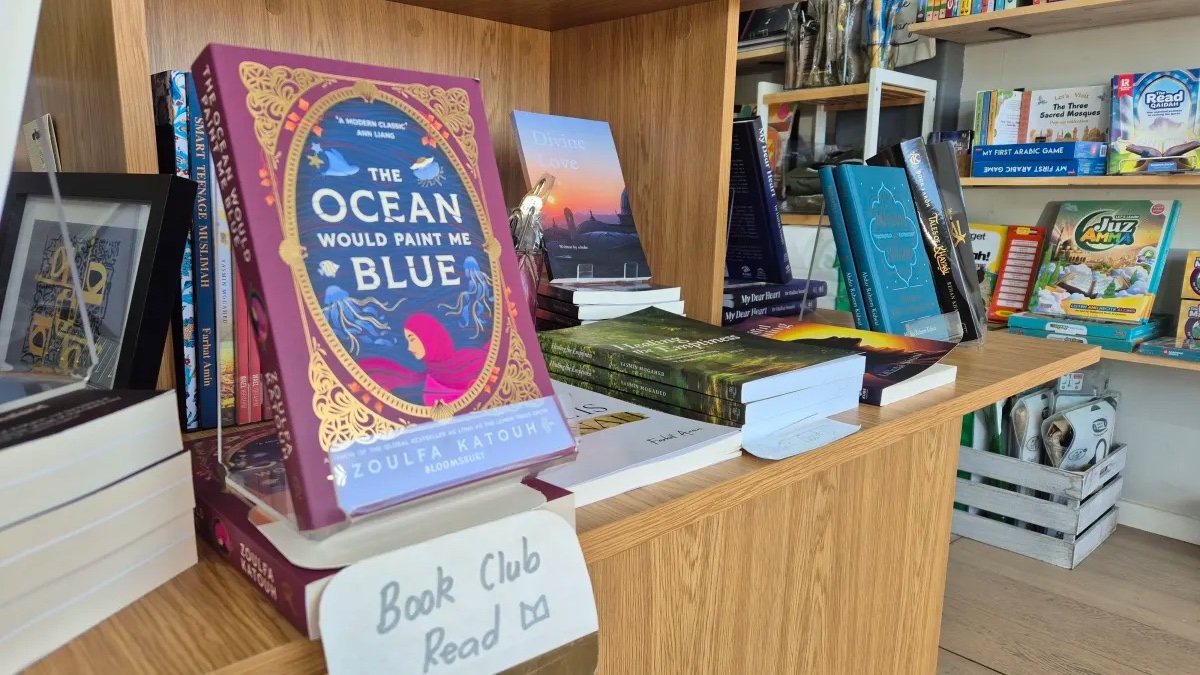 My Little Library's book club favourites include books by Syrian-Canadian writer Zoulfa Katouh. (RNZ/Isra'a Emhail)