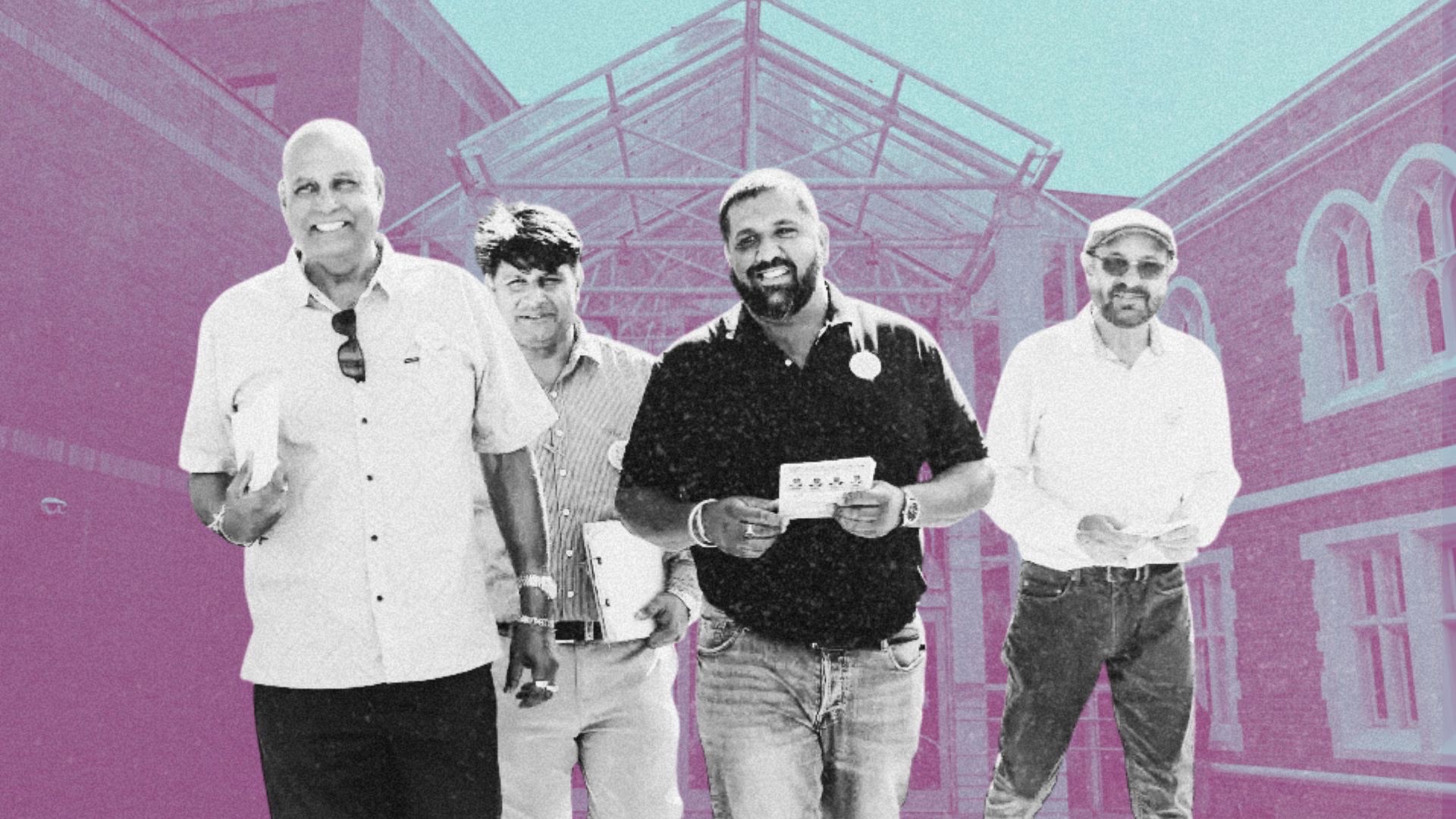 The four winners from last year's election for the Otara-Papatoetoe Local Board: (from left) Kushma Nair, Sandeep Saini, Kunal Bhalla and Paramjeet Singh.
