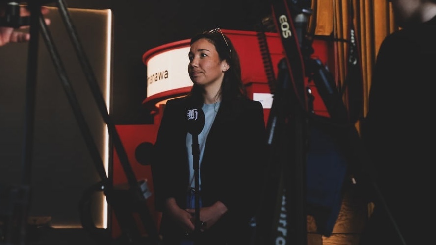 Opportunity leader Qiulae Wong says she represents a "different kind of politics". (RNZ/Blessen Tom)