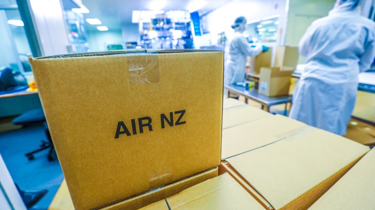 It was important to Air New Zealand that its iconic lollies be made in New Zealand. (RNZ/Marika Khabazi)