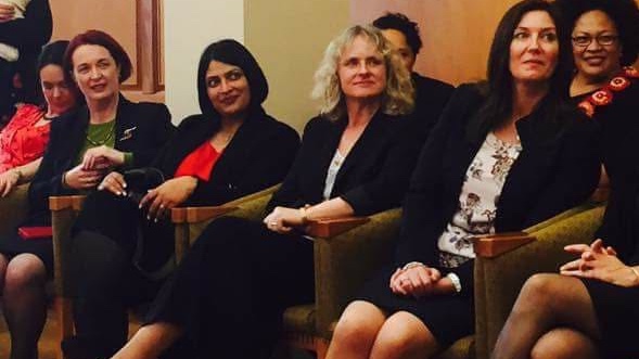 First day in Parliament on September 25, 2017. (Supplied photo)