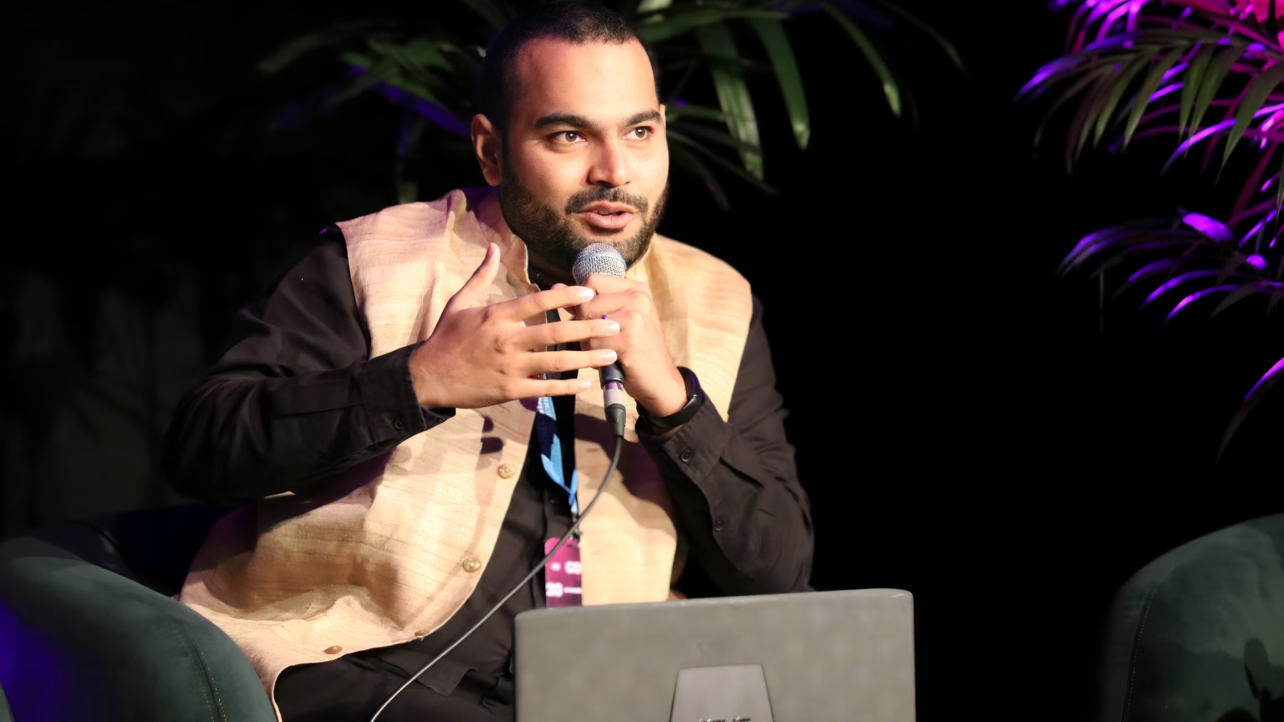 Rafael Pereira, Managing Parter of Tinnuts India and India Music Exchange. (Carla Teng-Westergaard/AMC)