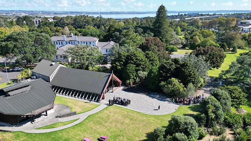 An aerial shot of the Manukau Institute of Technology and Unitec campus. (Supplied photo)